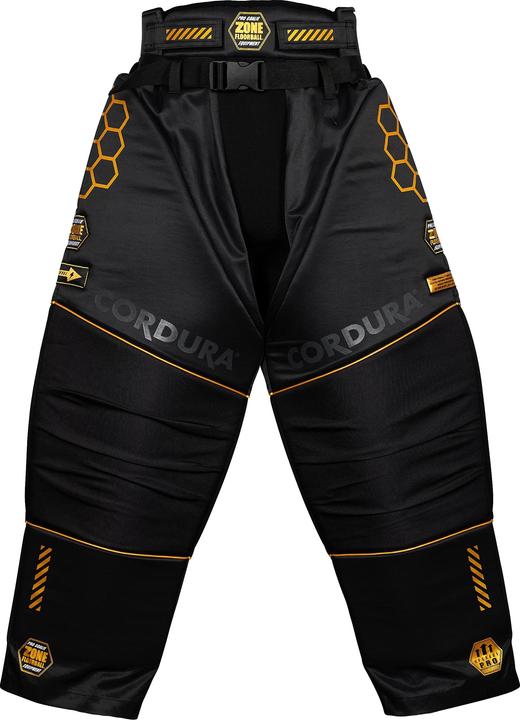 Zone Floorball Zone Goalie pants PRO3 SUPERWIDE black/gold