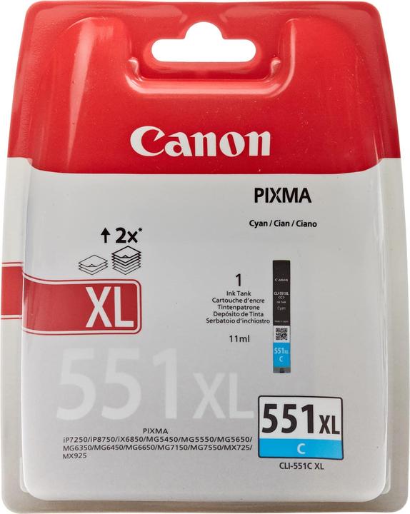 Produktbild Canon CLI-551XL BL SEC (C)