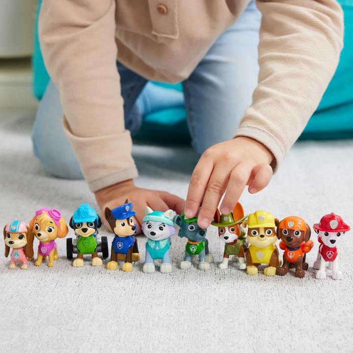 Image du produit Paw Patrol PAW Action Pack Pups Set cadeau de 10 pièces