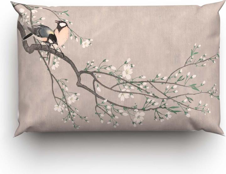 Produktbild Lotus Bettwaren Bettwäsche Bambus Birds spring (Kopfkissenbezug, 65 x 100 cm)
