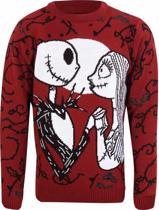 Actual product image Dick Smith Unisex Adult Jack and Sally Knitted Sweatshirt (XXL)
