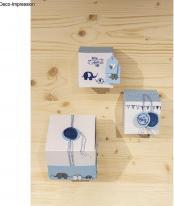 Actual product image Rayher Folding box, white, 6 pieces (Gift box, 6 x)