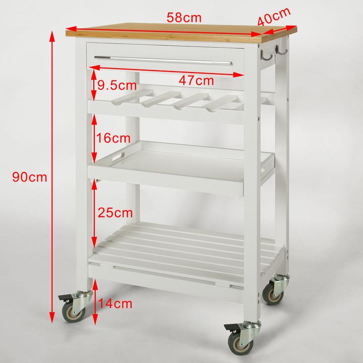 Actual product image SoBuy Küchenwagen