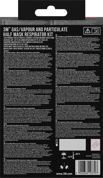 Image du produit 3M Protection respiratoire Demi-masque (1 x)