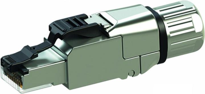 Produktbild Telegärtner Stecker, TP/RJ45, Feldkonfektionierbar, CAT6A, MFP8-IE T568B, 5,5-10mm Kabeldurchmesser