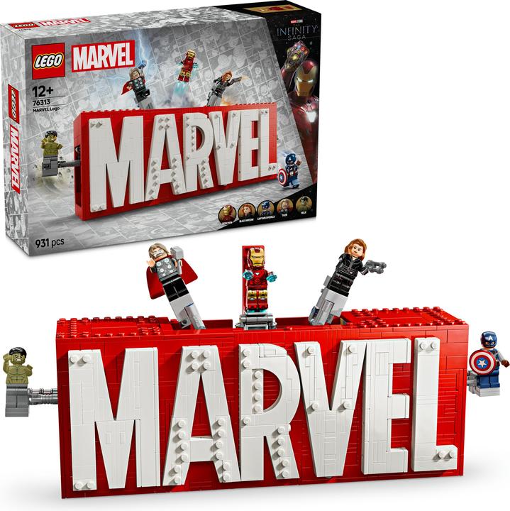 Actual product image LEGO Logo & Minifiguren (76313, LEGO Marvel)