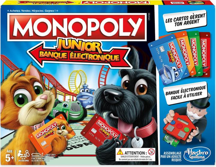 Immagine prodotto Hasbro Monopoly Junior Banque electronique F (Francese)