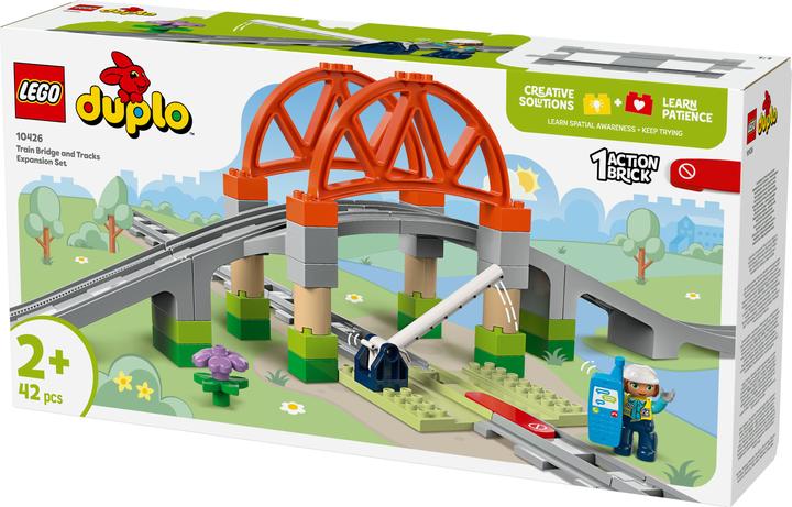 Actual product image LEGO Railway bridge and rails - extension set (10426)
