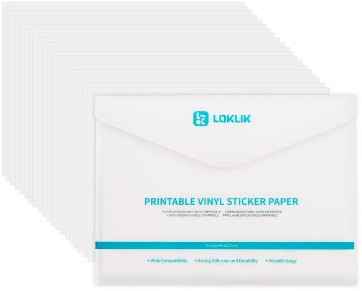 Produktbild Loklik Matte Printable Vinyl Sticker