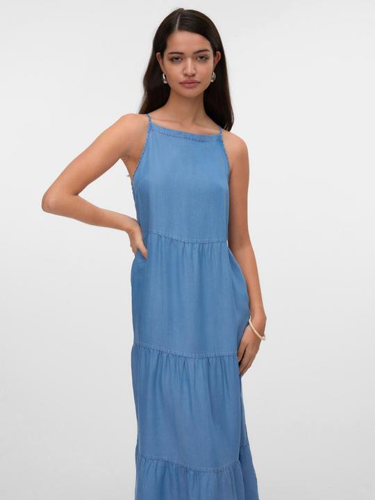 Immagine prodotto Vero Moda VMFLEUR Midikleid Jeanskleid (XL)