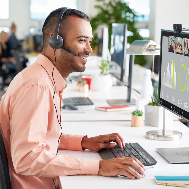 Actual product image Logitech H340 (Cable, USB-A)