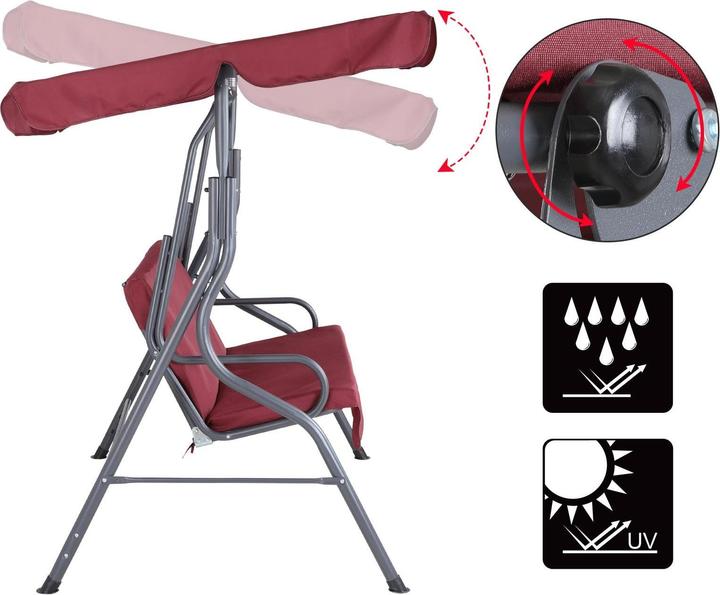 Actual product image Casaria Hollywood Swing