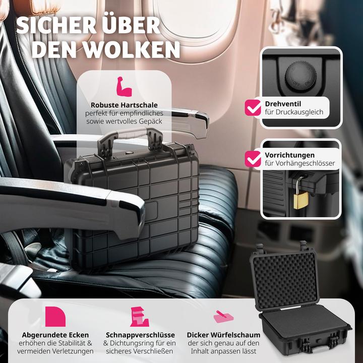 Image du produit tectake Coffret photo universel (Mallette photo, 14.50 l)