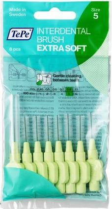 Actual product image TePe Interdental brushes Extra Soft ISO 5 (8 x, 0.80 mm)