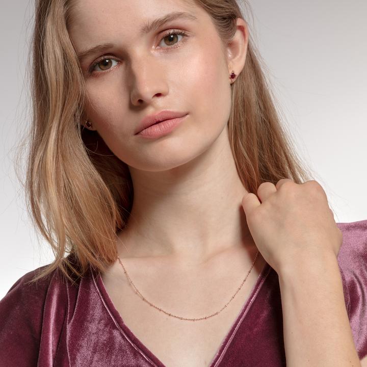 Produktbild Thomas Sabo Erbskette roségold (925er Silber, 38 cm)
