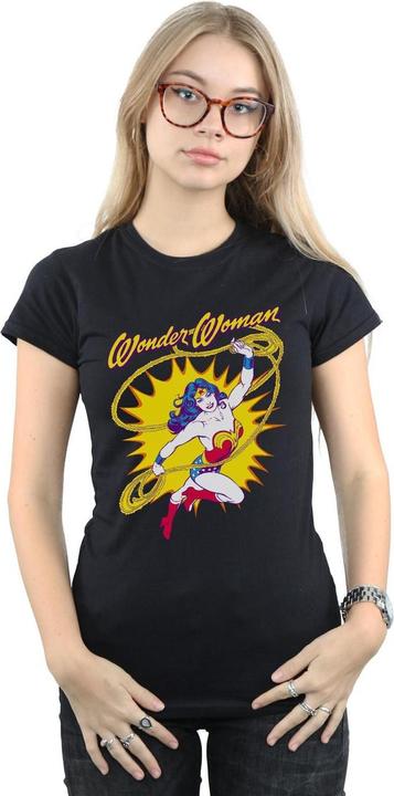 Image du produit - T-shirt WONDER WOMAN LEAP - Femme (M)