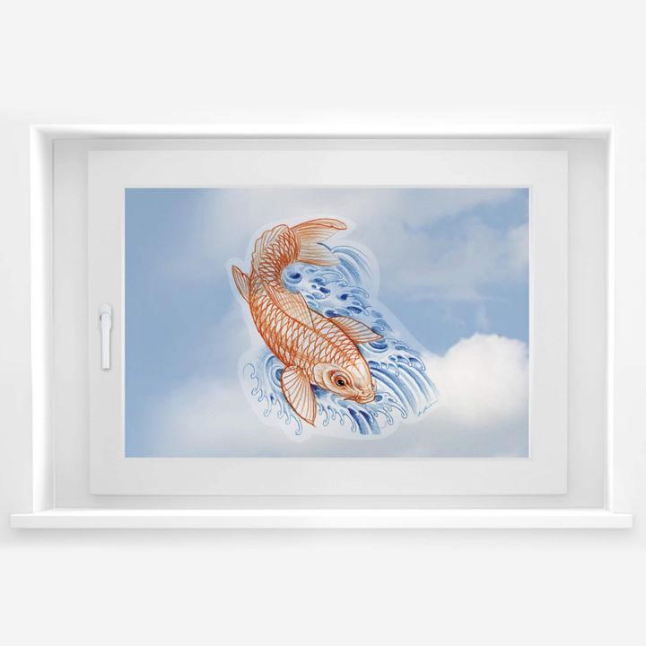 Image du produit Miami Ink Koi japonais (40 x 39 cm)
