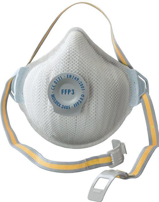 Actual product image Moldex Air Plus 3405 FFP 3 Respirator Mask (FFP3, 5 x)