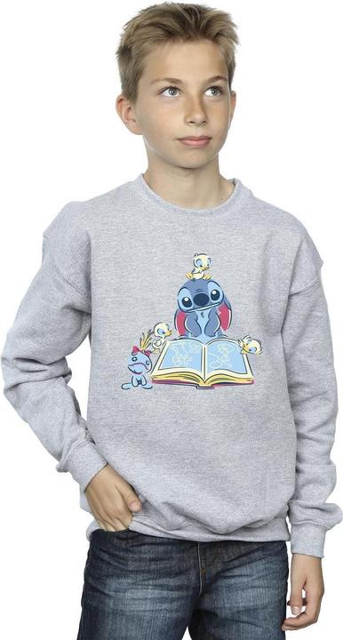 Image du produit Disney - Sweat LILO & STITCH READING A BOOK - Garçon (140, 146)