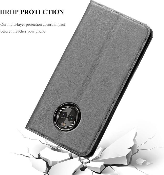 Produktbild Cadorabo Book Invis. Magnet Hülle (Motorola Moto X4)