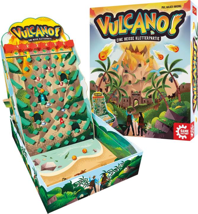 Actual product image Game Factory Vulcano! (d) (German)