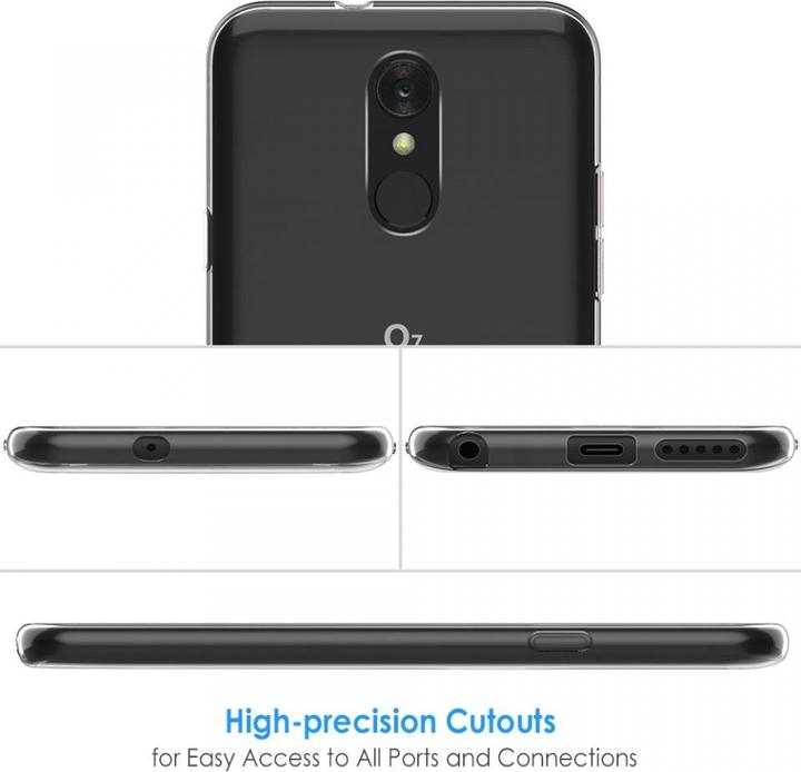 Produktbild Screenguard LG Q7+ Flexible TPU Clear Case (LG Q7+)