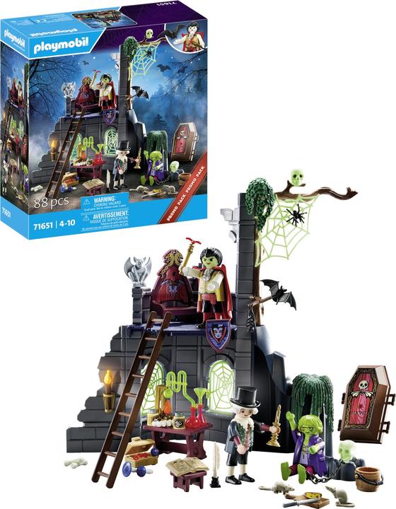 Image du produit Playmobil Ruine hantée (71651)