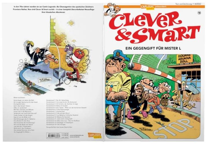 Produktbild Clever und Smart 18: Clever Smart 18 (Deutsch, Francisco Ibáñez, 2022)