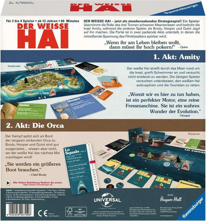Produktbild Ravensburger Der weisse Hai (Deutsch)