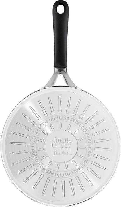 Produktbild Tefal Jamie Oliver Kitchen Essentials Schmorpfanne (25 cm, Bräter + Schmortopf, Edelstahl)