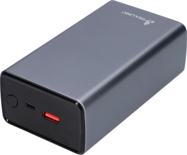 Produktbild Extralink EPB-127 30000mAh Srebrny | Powerbank | Power bank, 65W PD, USB-C (30000 mAh, 65 W, 111 Wh)