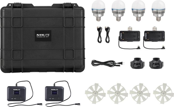 Produktbild Nanlite PavoBulb 10C 4KIT (Studioleuchte, Videoleuchte)
