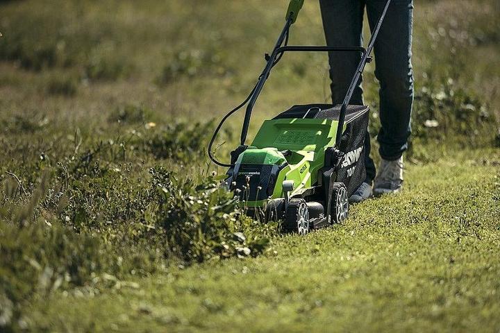 Image du produit Greenworks G40LM35 (Fonctionnement sur batterie)