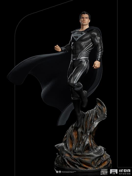 Produktbild Iron Studios JUSTICE LEAGUE -Superman Black Suit -Statuette Legacy Replica 1/4 69cm