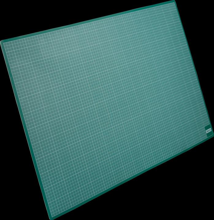 Produktbild Aristo Schneidunterlage 45x60 grün sw (900 x 600 mm)