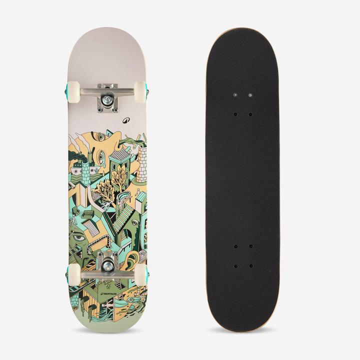 Actual product image Decathlon Skateboard Complete FSC Grösse 8" - CP100 Escher (8")