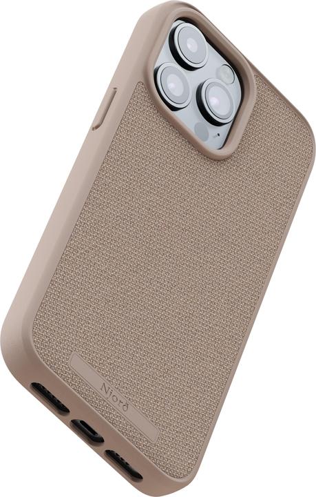 Immagine prodotto Njord Custodia MagSafe in tessuto con copertura rigida Rosa Sabbia (Apple iPhone 15 Pro Max)