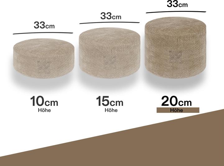 Image du produit Omnana CUSHY Coussin de méditation (20 cm)