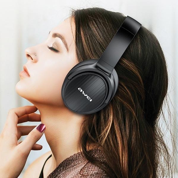 Produktbild Awei Bluetooth headphone s A780BL black (keine Geräuschunterdrückung, 15 h, Kabellos)