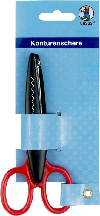 Produktbild Ursus Schere 13 cm mit Wellenschnitt (13 cm)