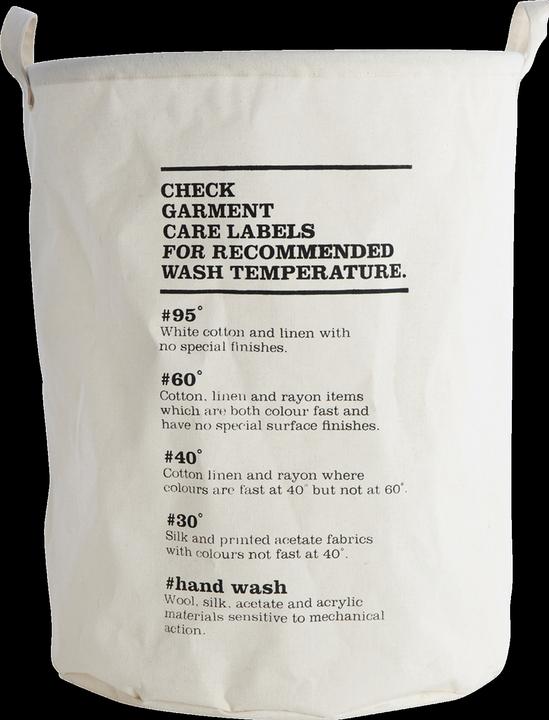House Doctor wash instructions (60 l)