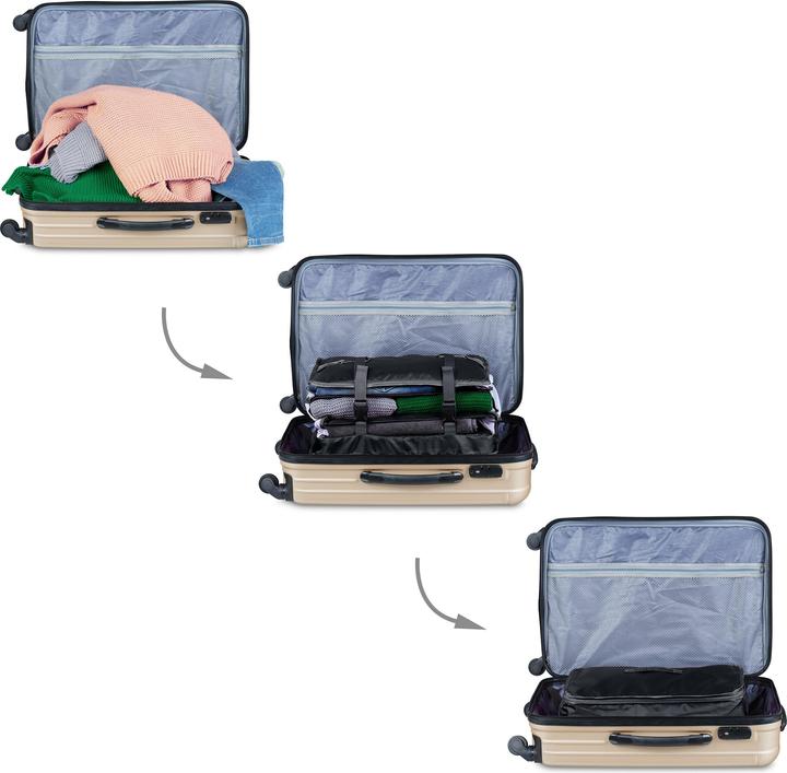 Actual product image Relaxdays Luggage organizer