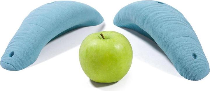 Immagine prodotto Allgäu Holds Maniglie per arrampicata con sabbia liquida Brocche per tetti in PE XL (Blu)