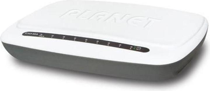 Produktbild Planet Gigabit Ethernet Switch (External Power) 8-Port 10/100/1000Mbps Plastic Case (8 Ports)