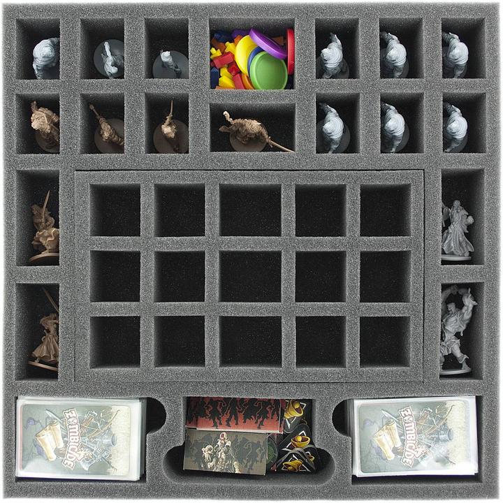 Produktbild Feldherr FH56056 - Schaumstoff-Set für Zombicide: Black Plague, Brettspielbox