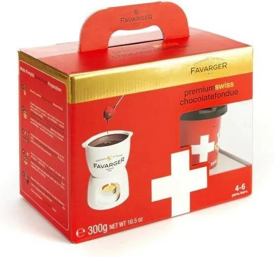 Produktbild Favarger HERITAGE Schokoladen-Fondue Kit (1060 g)