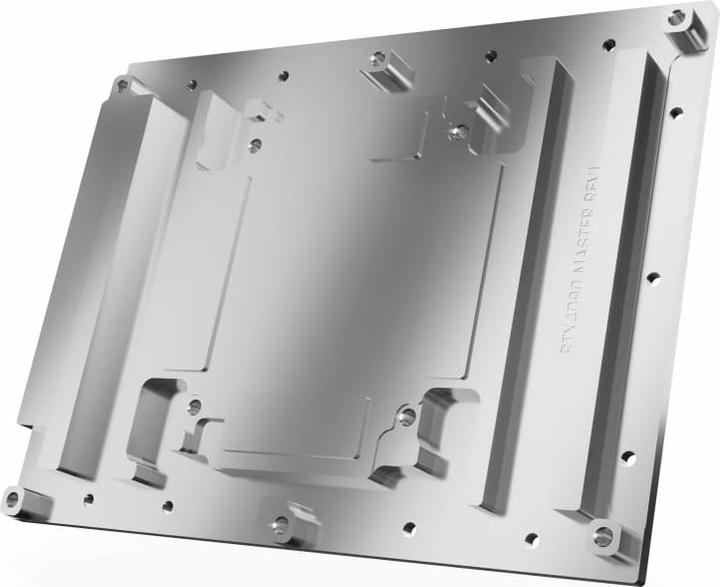 Actual product image Alphacool WAK Eisblock Aurora Geforce RTX 4090 Aorus Master - Gaming V.2 with backplate