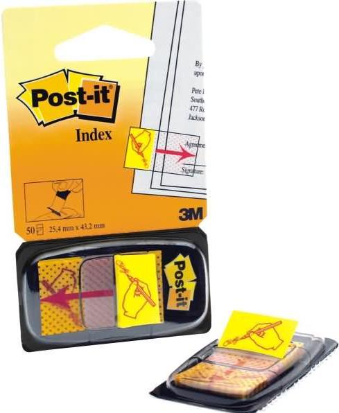 Image du produit Post-it Index Signature (25 x 43 mm)