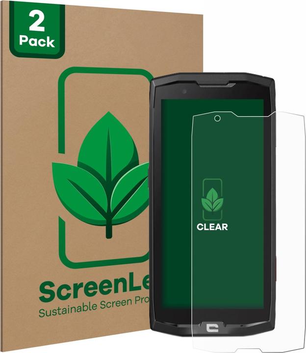 Immagine prodotto ScreenLeaf Pellicola protettiva sostenibile Pellicola protettiva dello schermo chiara trasparente (2 Pezzo/i, Crosscall Core X4)