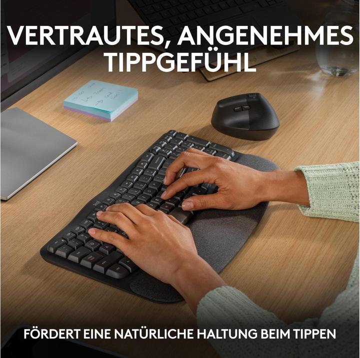 Image du produit Logitech Wave Keys (CH, Sans fil)
